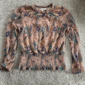 Joie Multicolor Floral Blouse